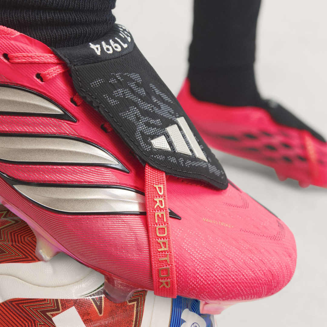 Predator Elite Fold-Over Tongue FG Boots - Solar Turbo / Thermal Chrome / Black