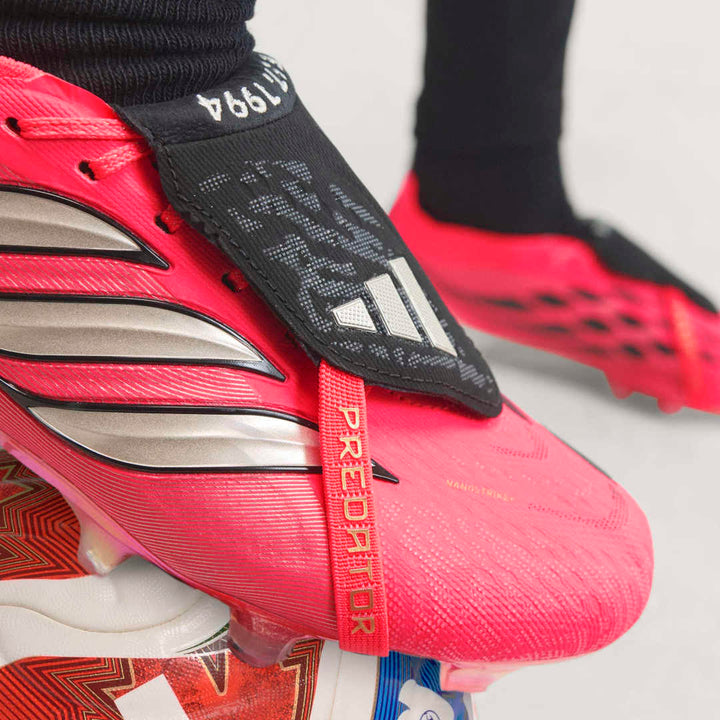 Predator Elite Fold-Over Tongue FG Boots - Solar Turbo / Thermal Chrome / Black