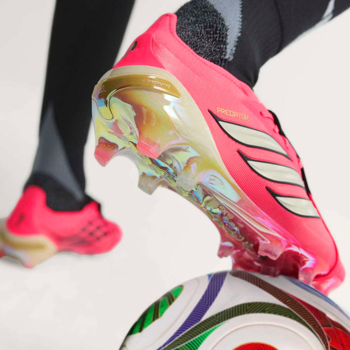 Predator Elite Fold-Over Tongue FG Boots - Solar Turbo / Thermal Chrome / Black