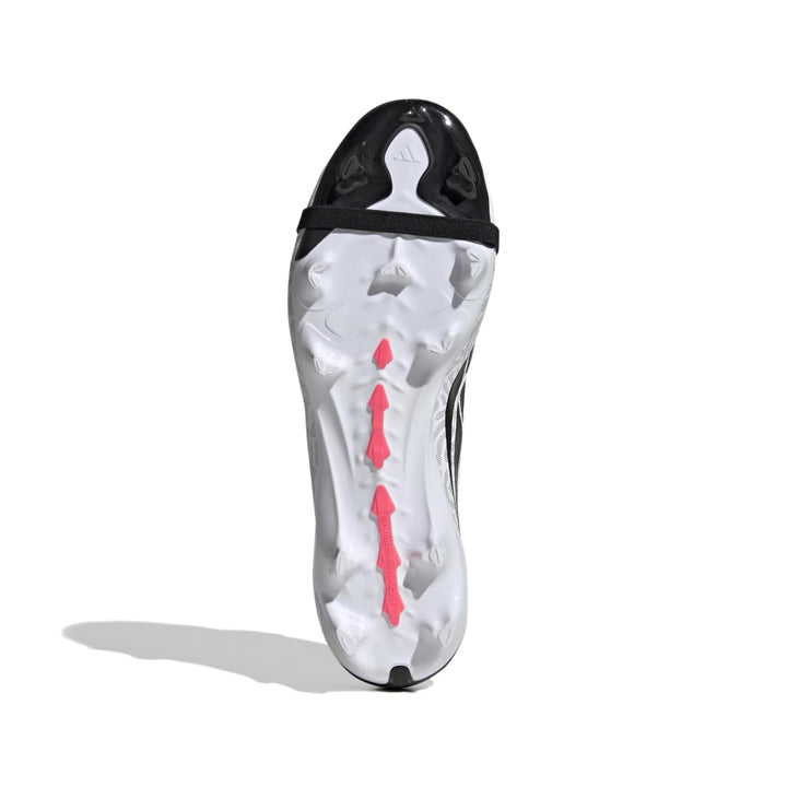 Adidas Predator League Fold-Over Tongue FG Boots – White / Solar Turbo / Black
