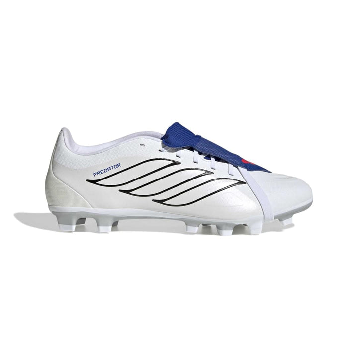 Predator Club Fold-Over Tongue FG/MG Boots - Metallic / White / Royal Blue