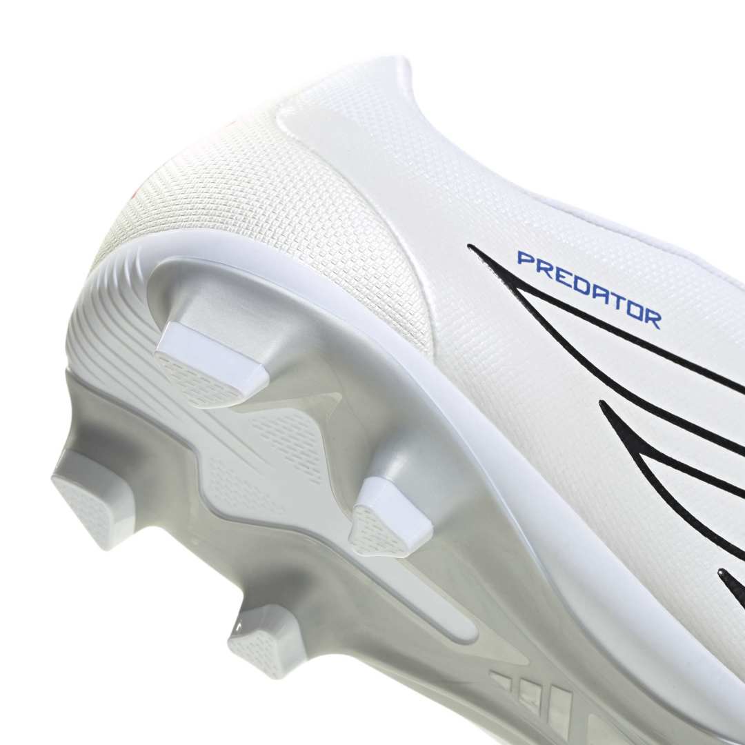 Predator Club Fold-Over Tongue FG/MG Boots - Metallic / White / Royal Blue