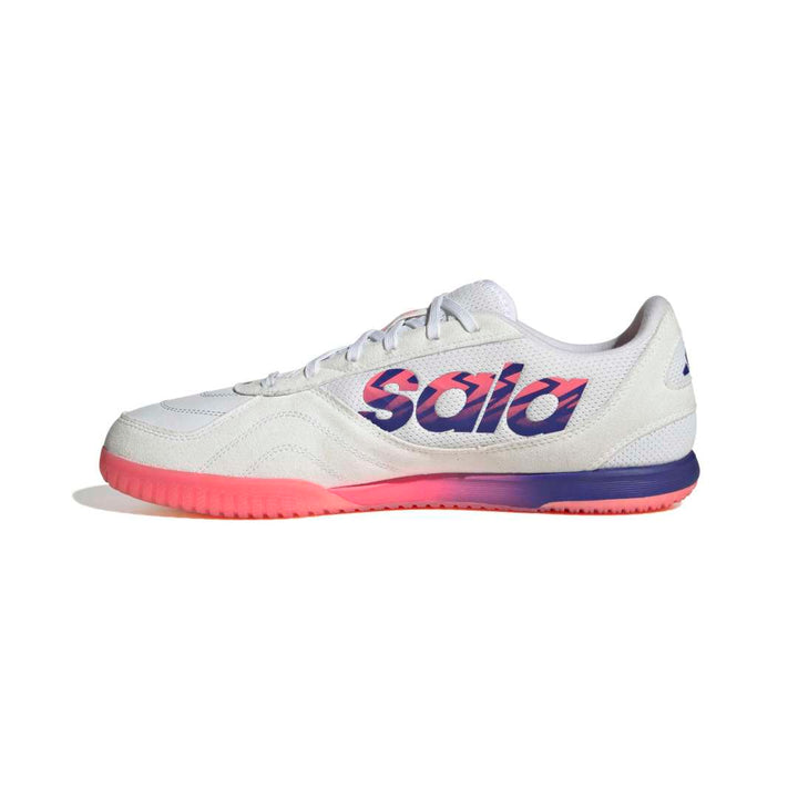 Top Sala Competition II Indoor Football Shoes - White/Purple/Solar