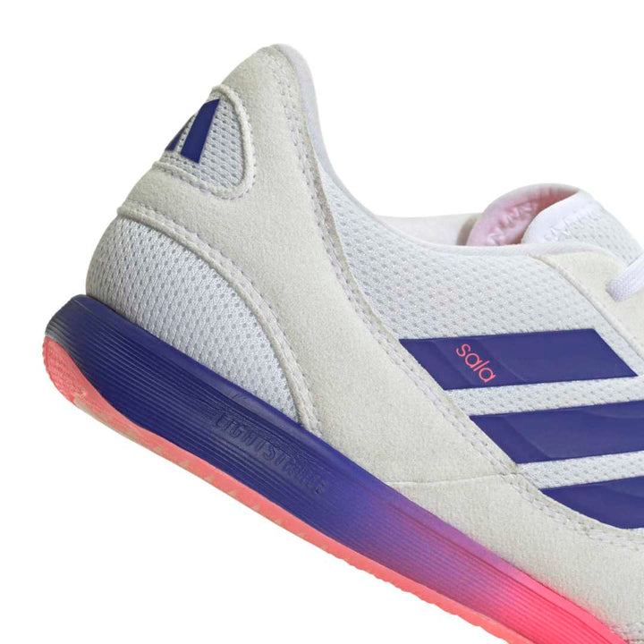 Top Sala Competition II Indoor Football Shoes - White/Purple/Solar