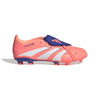 Adidas Predator League Fold-Over Tongue FG Boots Kids - Coral / White / Orange