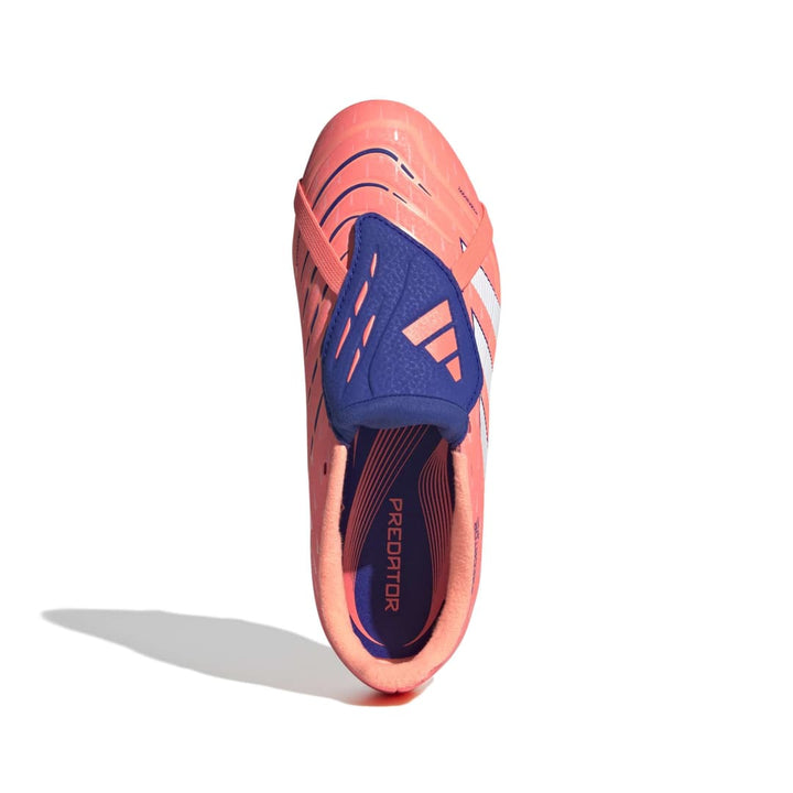 Adidas Predator League Fold-Over Tongue FG Boots - Signal Coral/White/Beam Orange