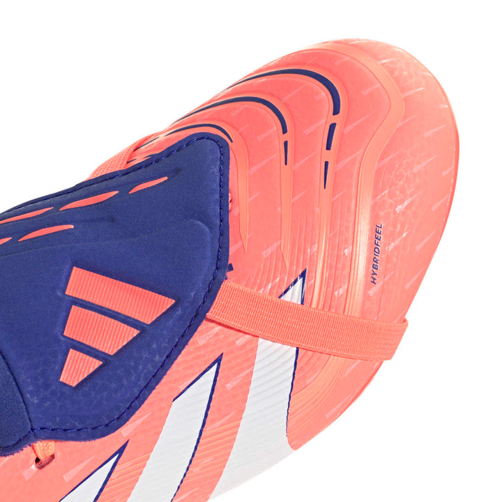 Adidas Predator League Fold-Over Tongue FG Boots - Signal Coral/White/Beam Orange