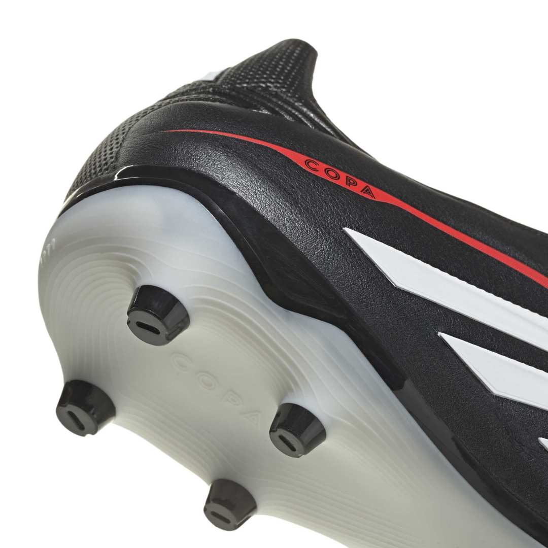 Copa Pure IV League FG Boots - Black / White / Red
