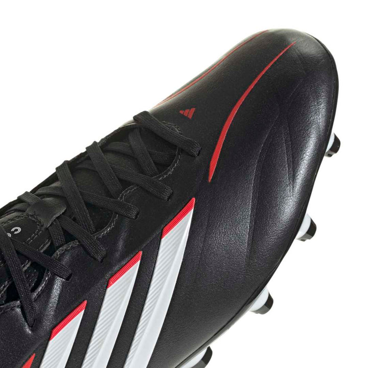 Copa Pure IV League FG Boots - Black / White / Red