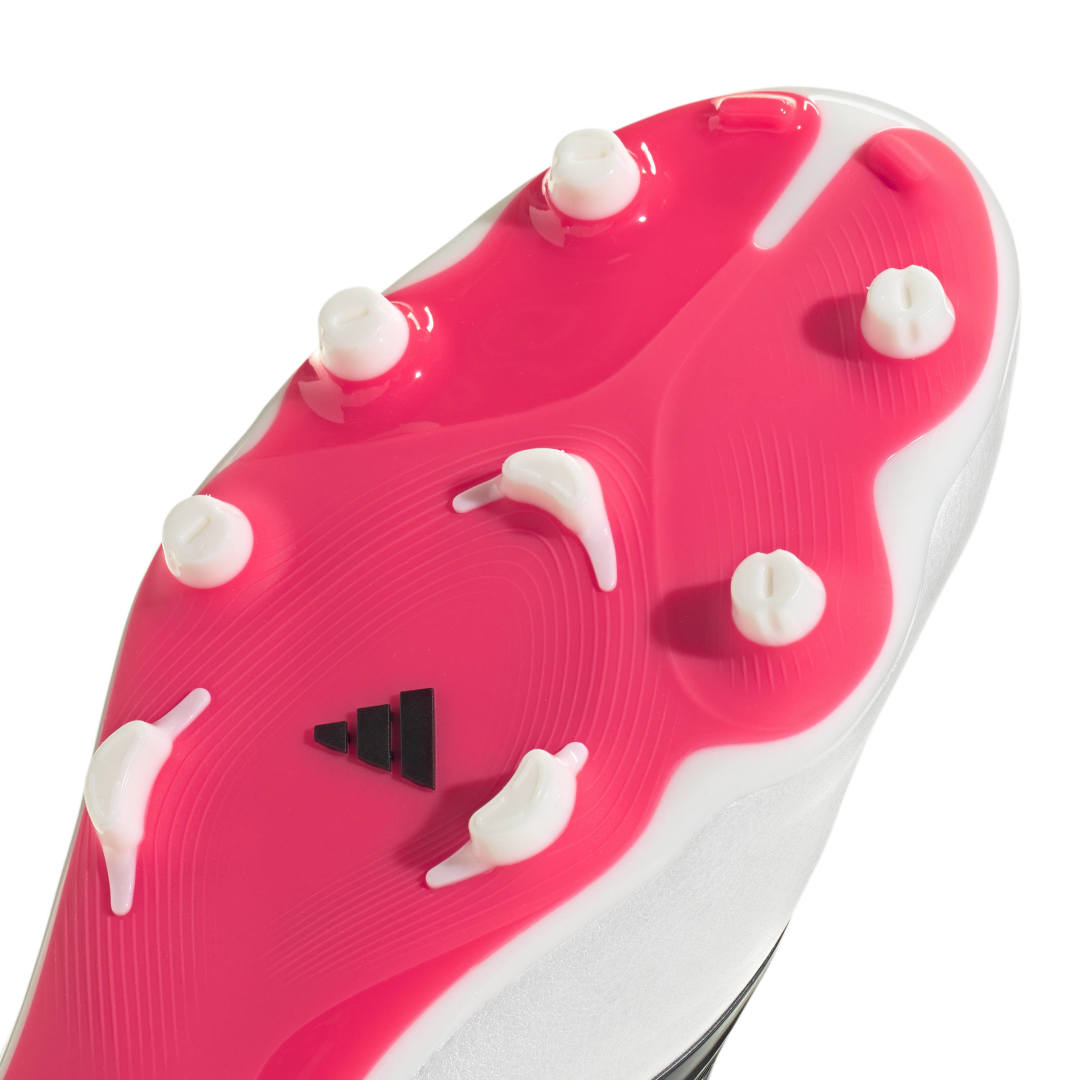 Copa Pure IV League FG Boots - White / Black / Red