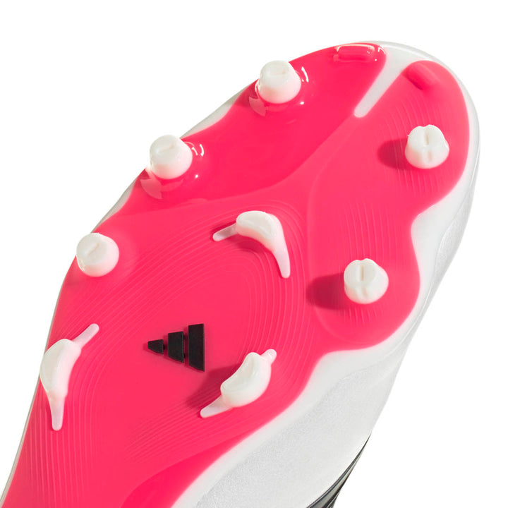 Copa Pure IV League FG Boots - White / Black / Red