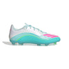 F50 Messi League FG/MG Boots - White / Lucid Pink / Aqua