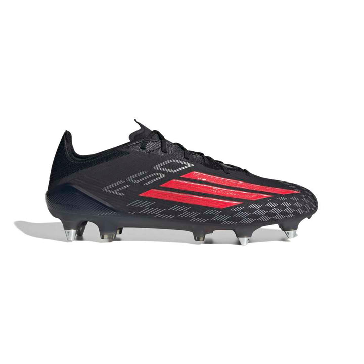 F50 Elite SG Football Boots - Black / Red / Black