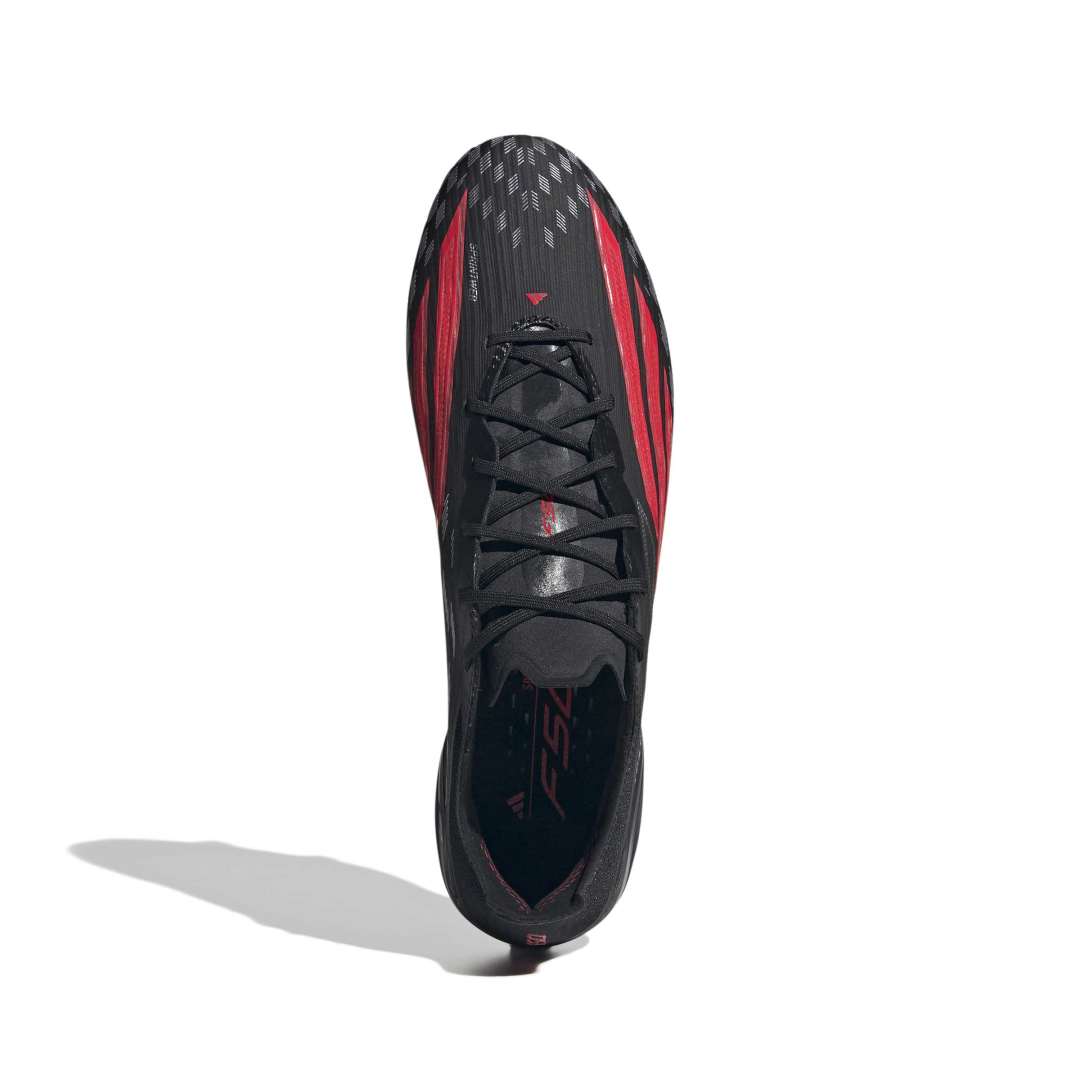 F50 Elite SG Football Boots - Black / Red / Black