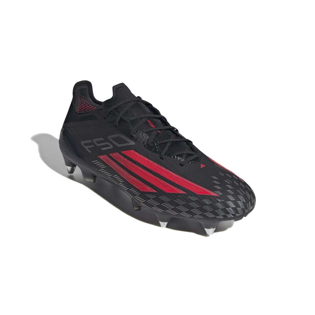 F50 Elite SG Football Boots - Black / Red / Black