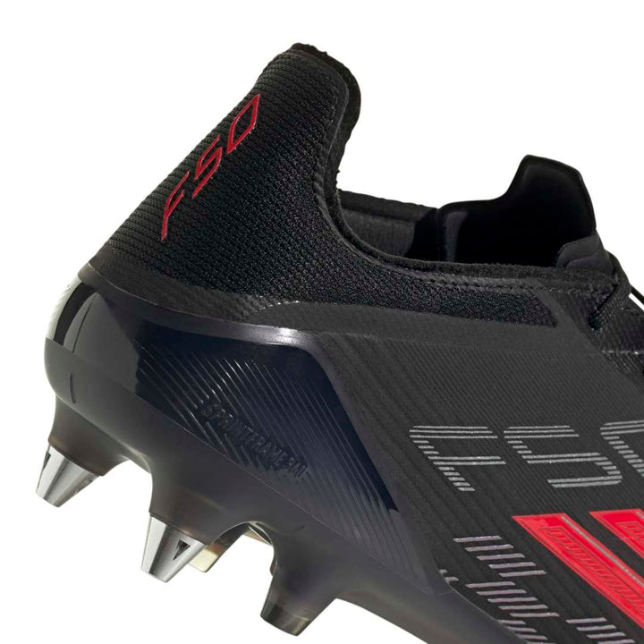 F50 Elite SG Football Boots - Black / Red / Black