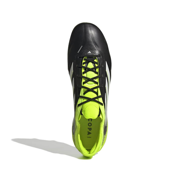 Adidas Copa Pure 3 Elite Soft Ground Boots - Core Black / White / Lucid Lemon