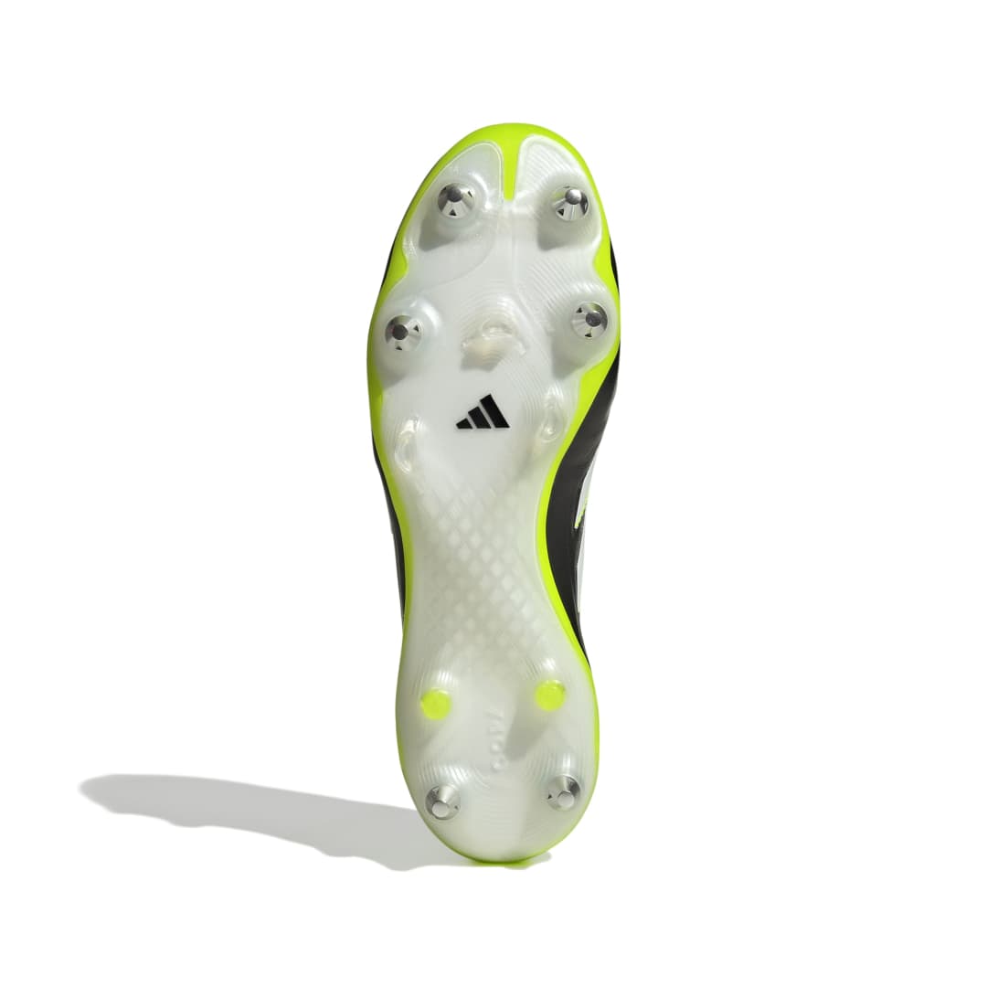Adidas Copa Pure 3 Elite Soft Ground Boots - Core Black / White / Lucid Lemon
