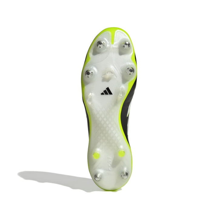 Adidas Copa Pure 3 Elite Soft Ground Boots - Core Black / White / Lucid Lemon