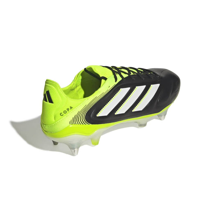 Adidas Copa Pure 3 Elite Soft Ground Boots - Core Black / White / Lucid Lemon