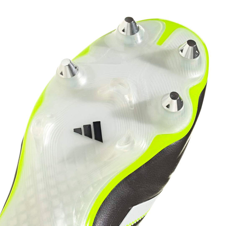Adidas Copa Pure 3 Elite Soft Ground Boots - Core Black / White / Lucid Lemon