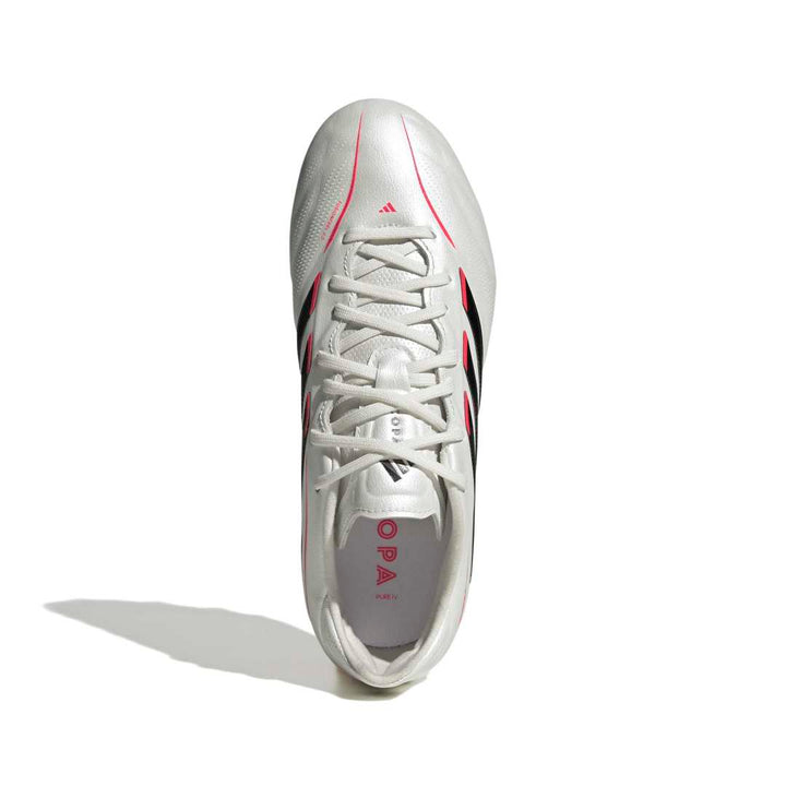 Copa Pure IV Elite FG Boots Kids - Metallic / Black / Red