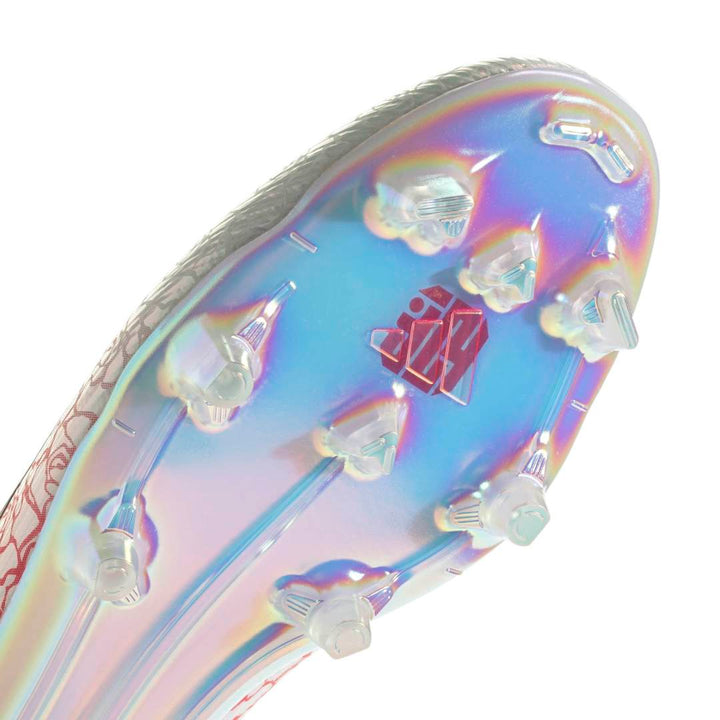 F50 Elite Laceless FG Football Boots - Lamine Yamal - White / Red / Black