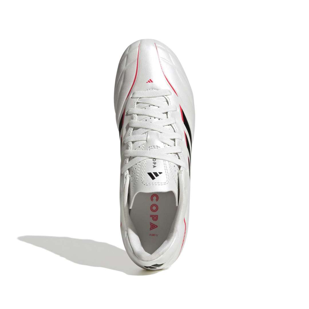 Copa Pure IV Club FG/MG Boots Kids - Metallic / Black / Red