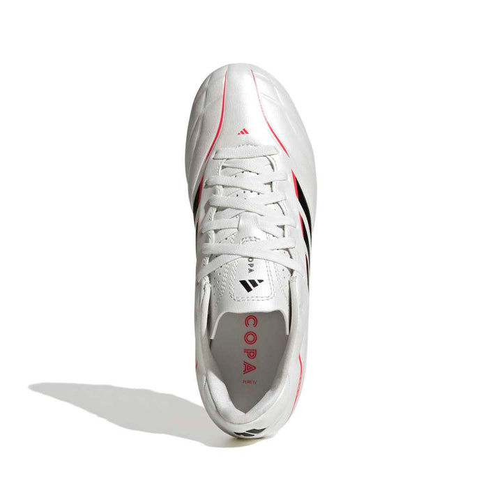 Copa Pure IV Club FG/MG Boots Kids - Metallic / Black / Red