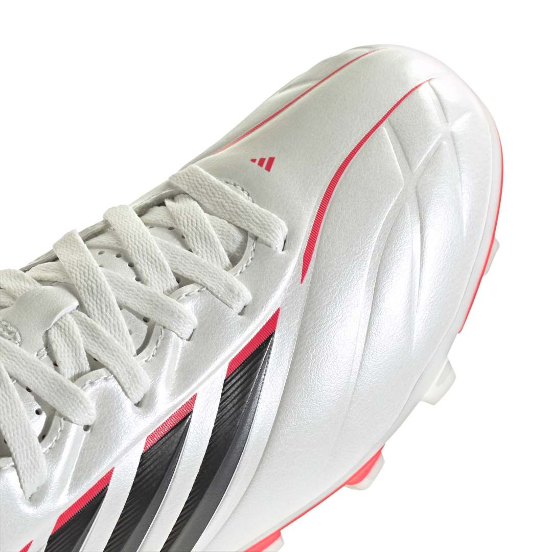 Copa Pure IV Club FG/MG Boots Kids - Metallic / Black / Red
