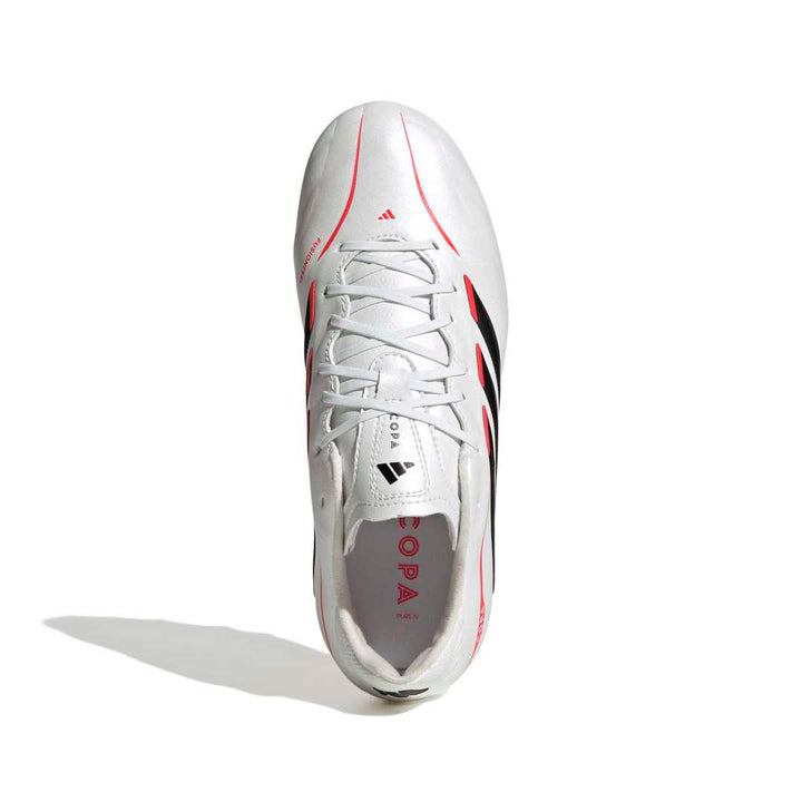 Copa Pure IV League FG Boots Kids - Metallic / Black / Red