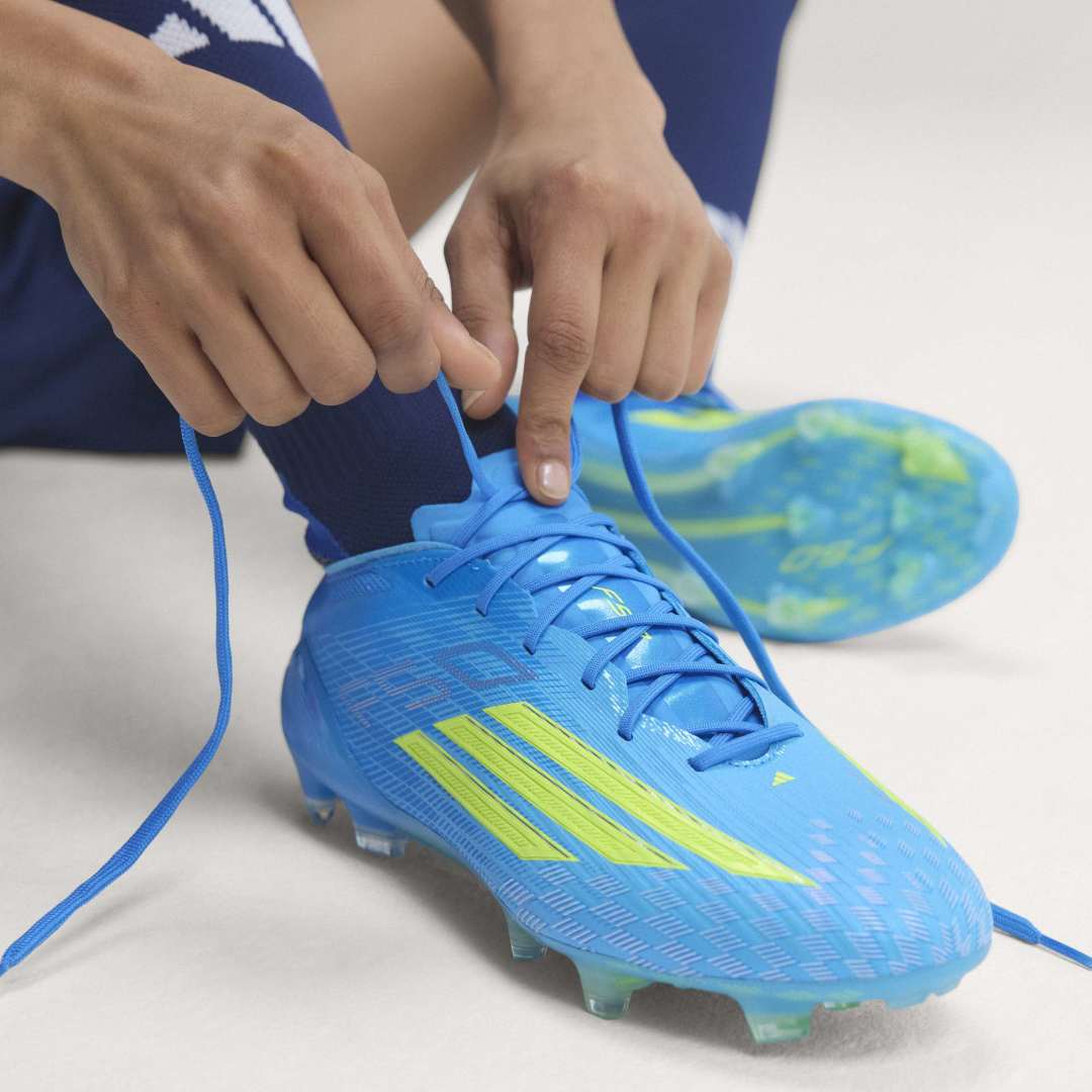 Adidas F50 Elite FG Boots - Lucid Blue / Solar Yellow