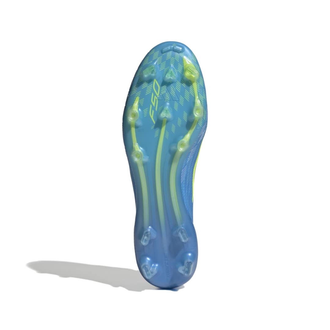 Adidas F50 Elite FG Boots - Lucid Blue / Solar Yellow