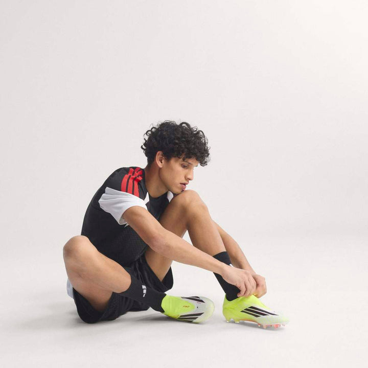 F50 Elite Laceless FG Boots - Yellow / Black / Red