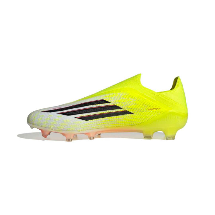 F50 Elite Laceless FG Boots - Yellow / Black / Red