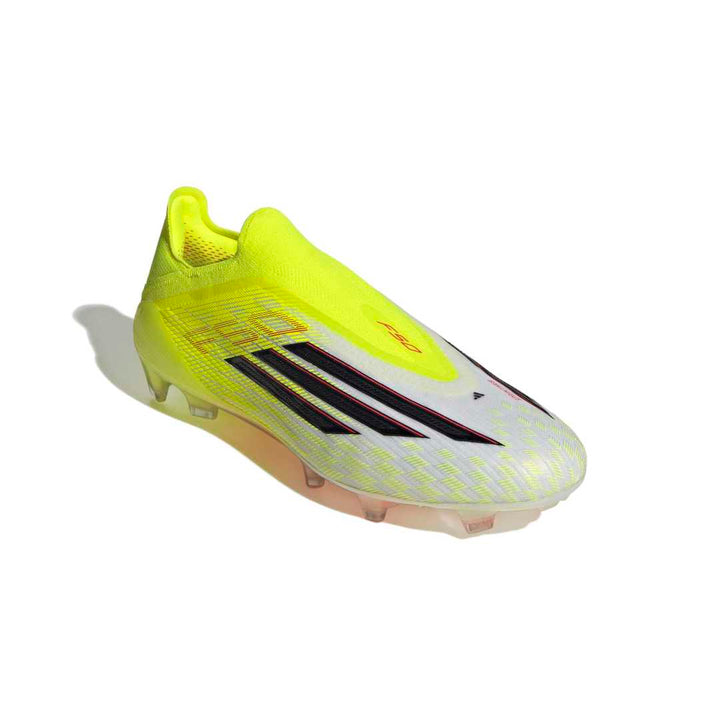 F50 Elite Laceless FG Boots - Yellow / Black / Red