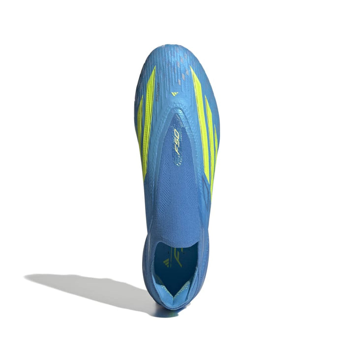 F50 Elite Laceless FG Boots – Blue / Yellow