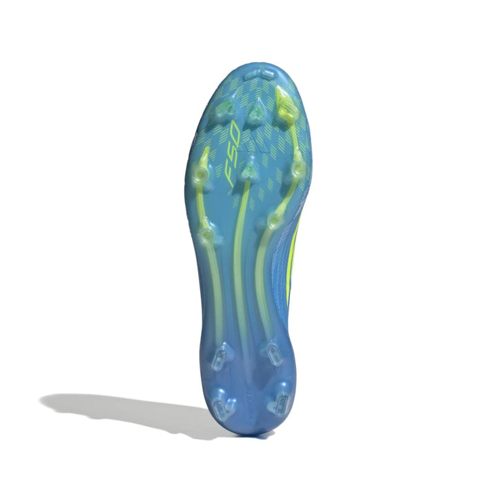 F50 Elite Laceless FG Boots – Blue / Yellow