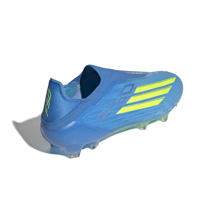 F50 Elite Laceless FG Boots – Blue / Yellow
