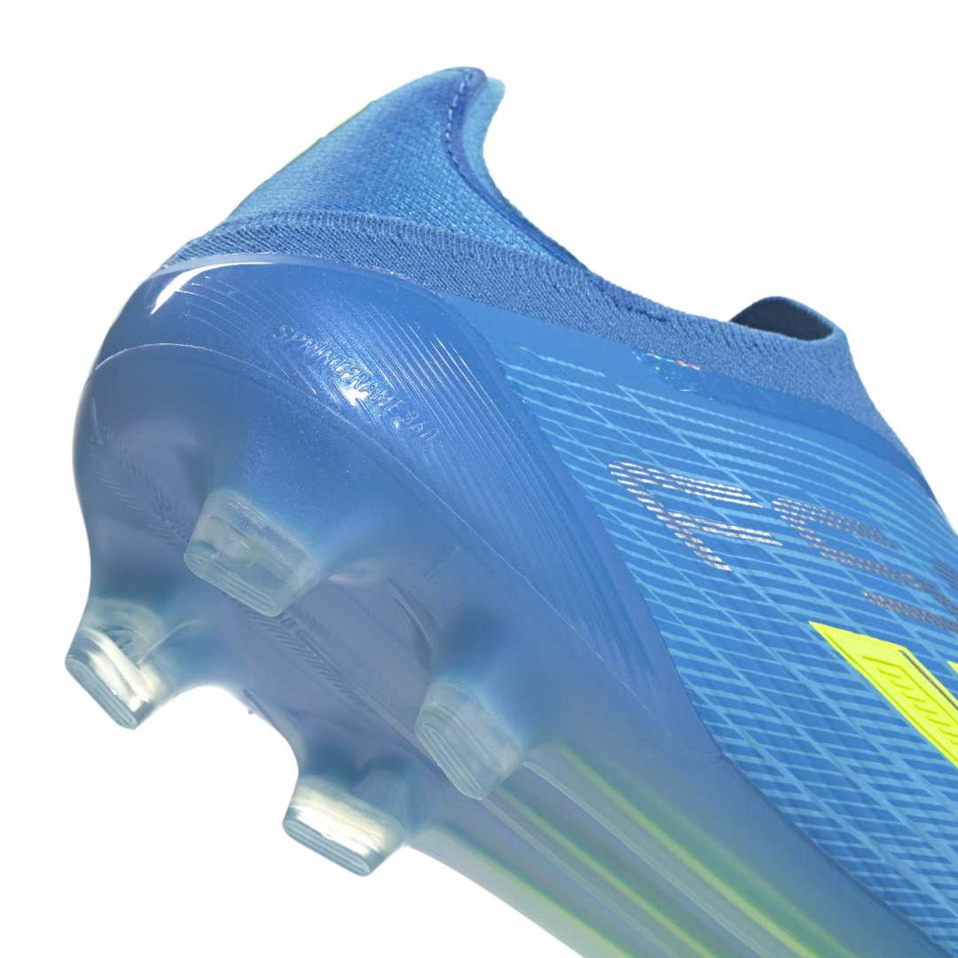 F50 Elite Laceless FG Boots – Blue / Yellow
