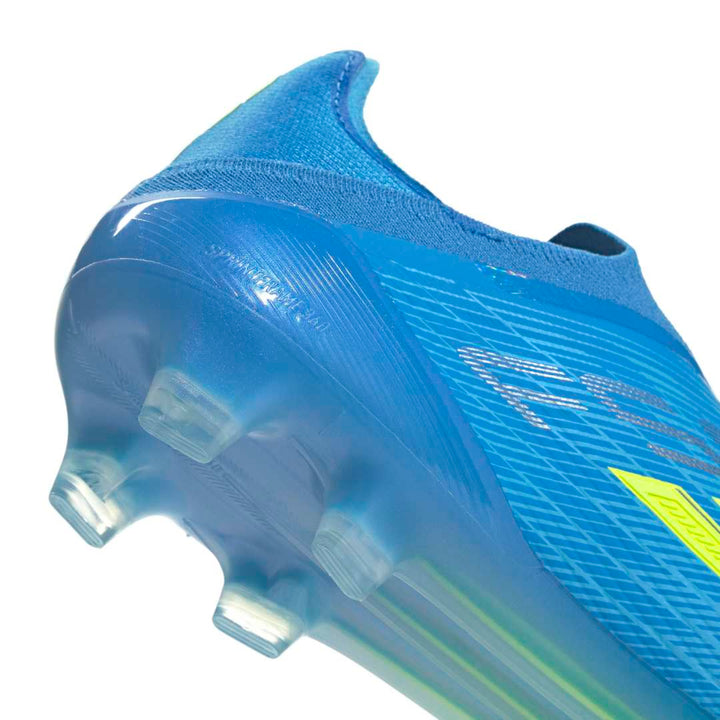 F50 Elite Laceless FG Boots – Blue / Yellow
