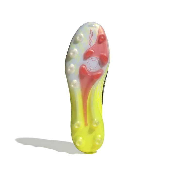 Adidas F50 Elite AG Boots - Yellow / Black / Red