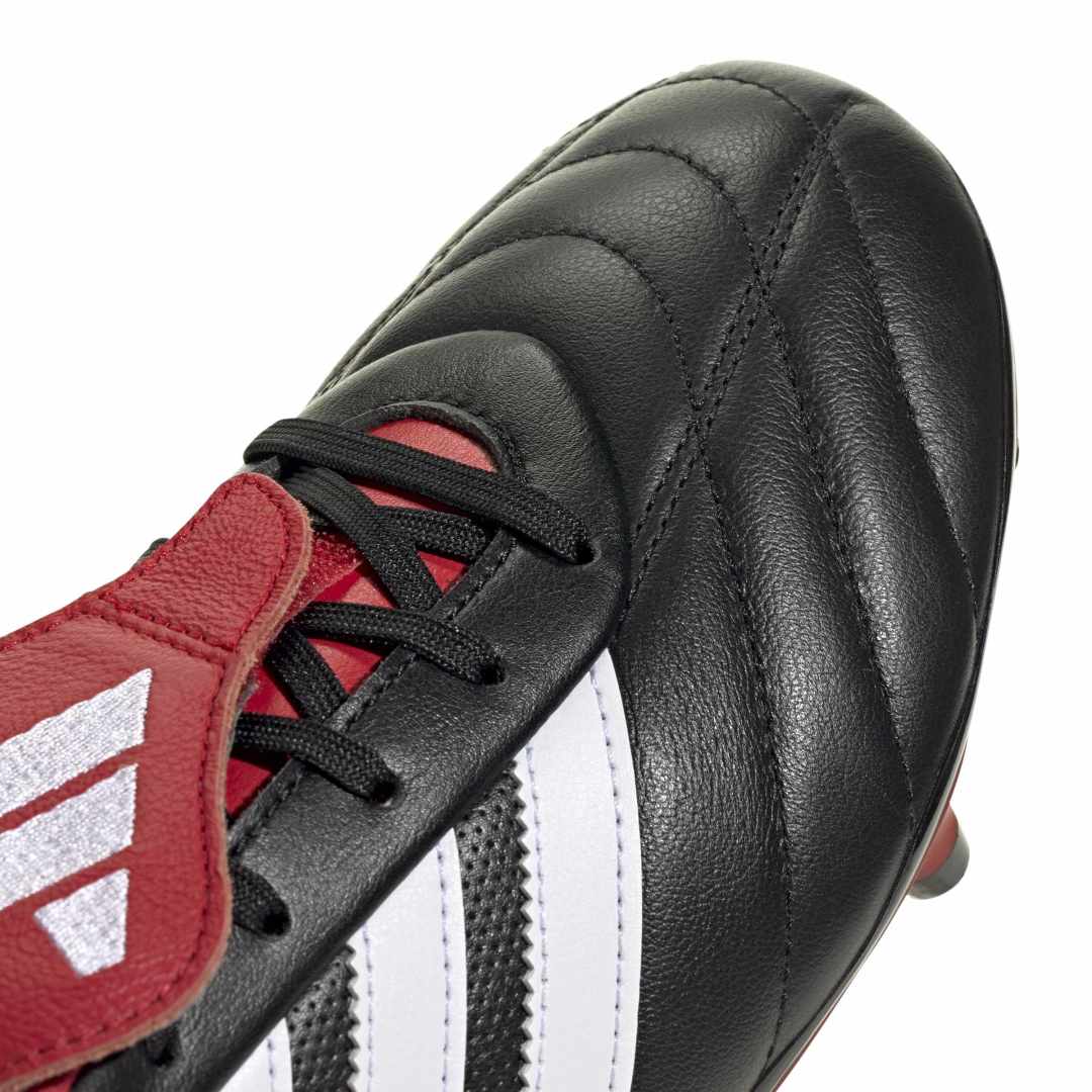 Adidas Copa Gloro 2 Firm Ground Boots - Black / White / Scarlet