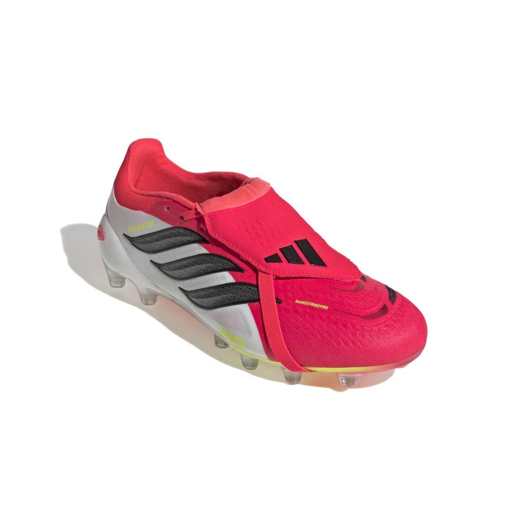 Predator Pro Fold-Over Tongue AG Boots - Red / Black / White