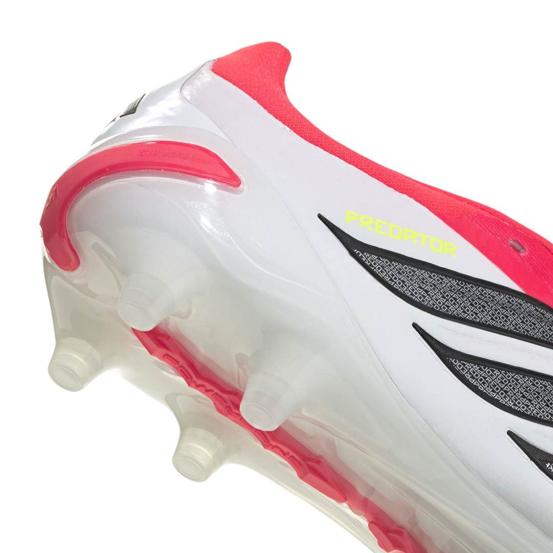 Predator Pro Fold-Over Tongue AG Boots - Red / Black / White