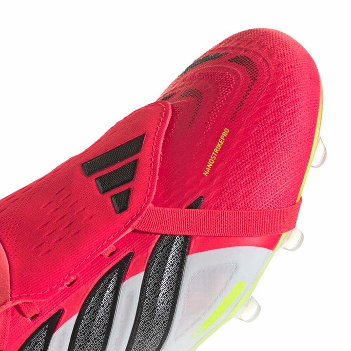 Predator Pro Fold-Over Tongue AG Boots - Red / Black / White
