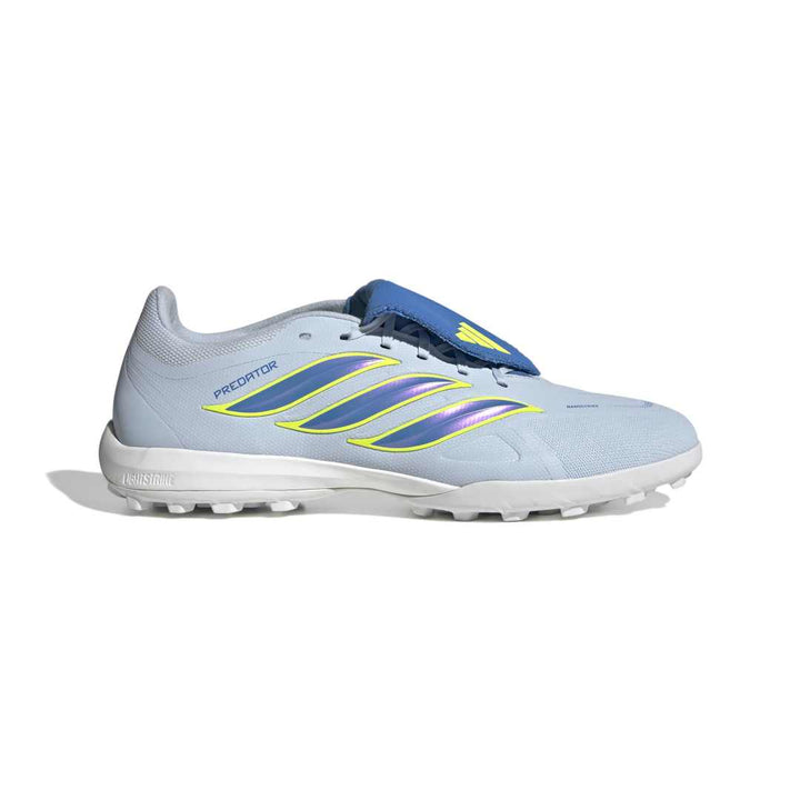 Predator League Fold-Over Tongue Turf Boots – Blue / Yellow