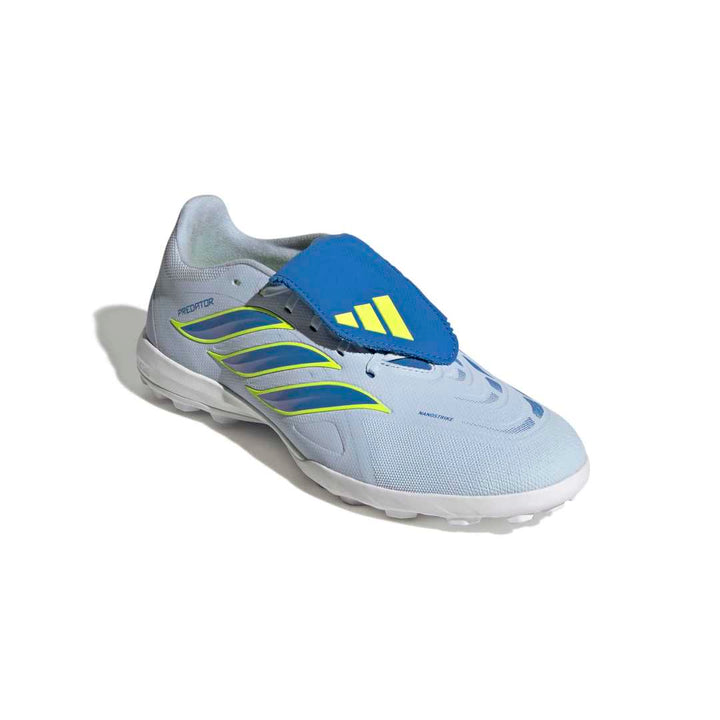 Predator League Fold-Over Tongue Turf Boots – Blue / Yellow