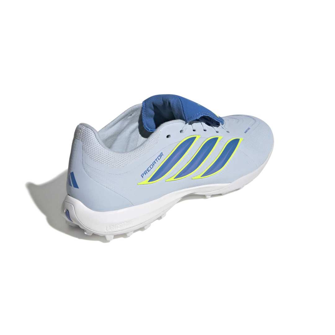 Predator League Fold-Over Tongue Turf Boots – Blue / Yellow