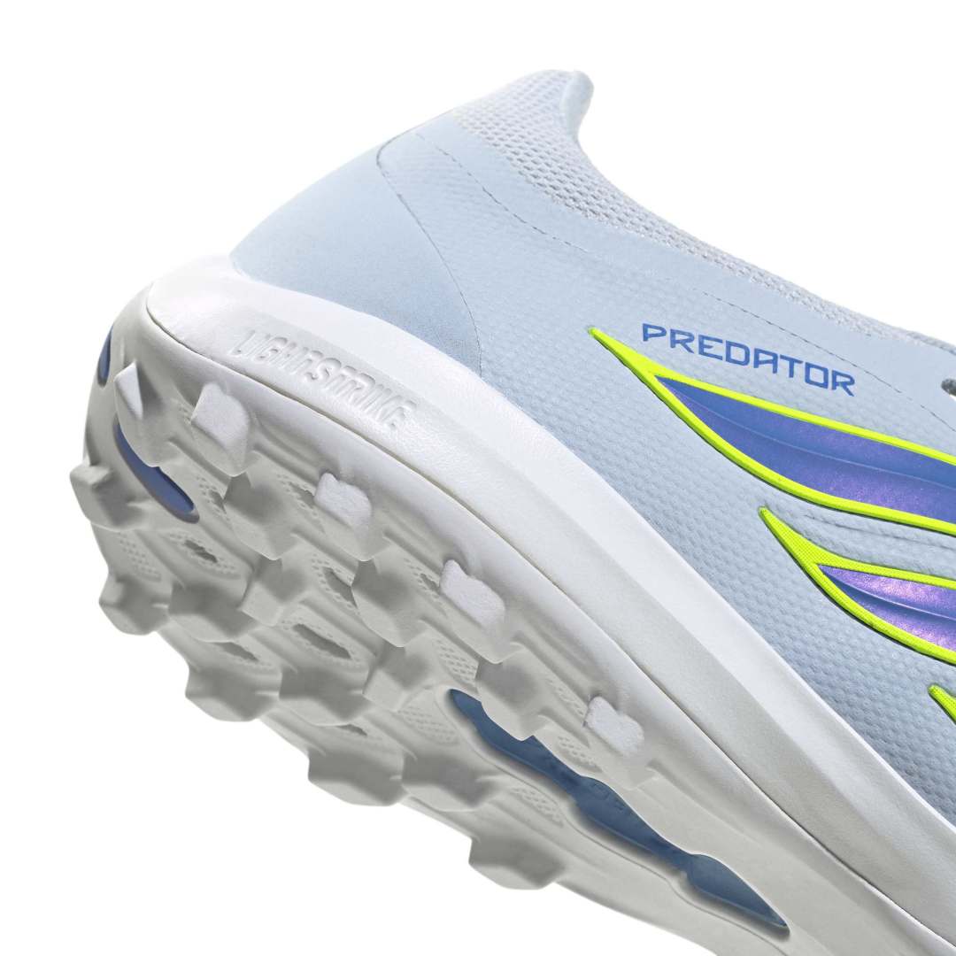 Predator League Fold-Over Tongue Turf Boots – Blue / Yellow